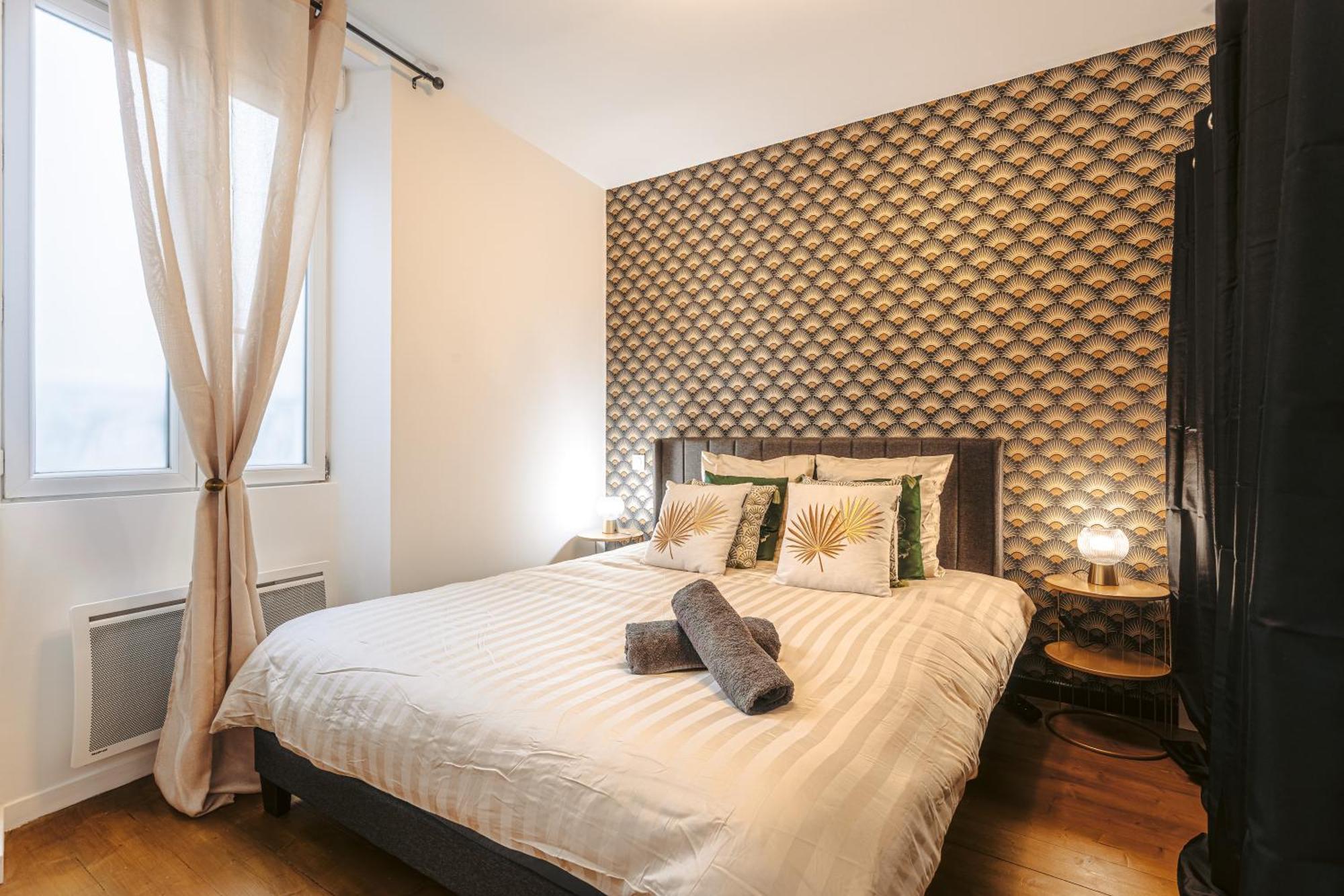 Apartment Gatsby - Elegant, Central, Fibre, Tv 4k, Netflix, Literie Confortable